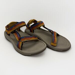 Teva Sandals Womens 6 Hurricane XLT2 Vista Sunset Hiking Outdoor Sport Tan Sole